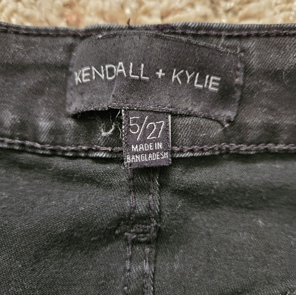 Kendall & Kylie Button Fly Jean Skirt - Picture 3 of 6